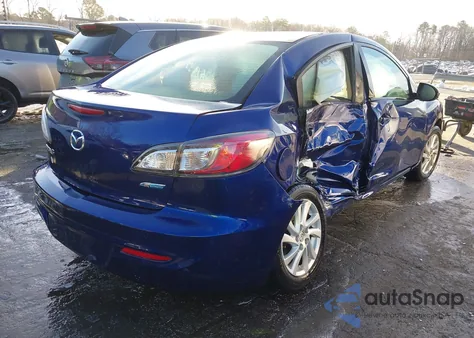 2012 Mazda Mazda3 I Touring z USA, uszkodzony, nr VIN JM1BL1V72C1573444